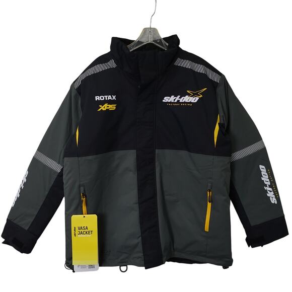 Ski-Doo Men's Vasa X Team Edition Snowmobile Jacket Black - XL - Picture 1 of 16